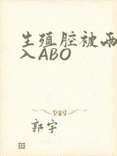 生殖腔被两根进入ABO