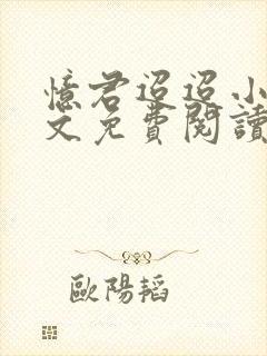 忆君迢迢小说全文免费阅读