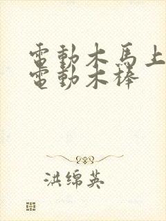 电动木马上两个电动木棒