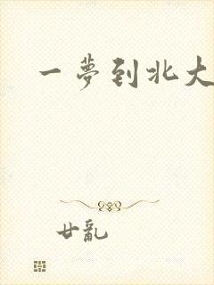 一梦到北大