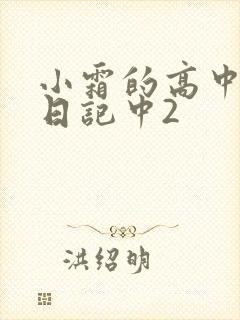 小霜的高中成长日记中2