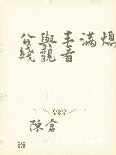 公与丰满熄4在线观看