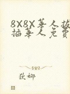 8X8X华人拔插华人免费