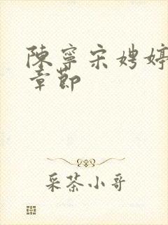 陈宁宋娉婷最新章节