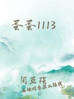 蛋蛋1113