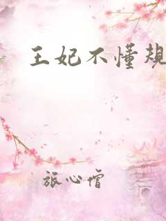 王妃不懂规矩