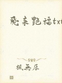 飞来艳福txt