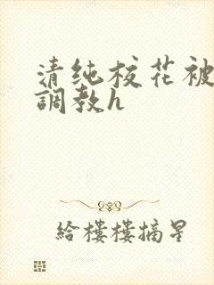 清纯校花被地狱调教h