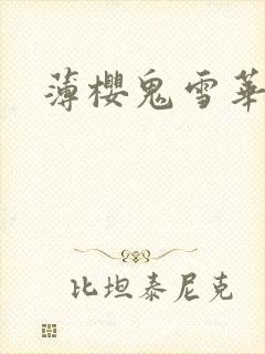 薄樱鬼雪华录