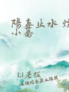 阳春止水 烟树小荞