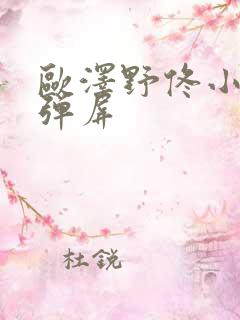 欧泽野佟小曼无弹屏