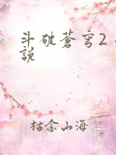 斗破苍穹2 小说