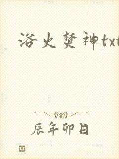 浴火焚神txt