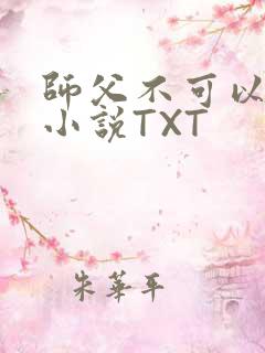 师父不可以灵犀小说TXT