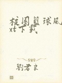 校园篮球风云txt下载