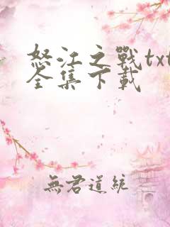 怒江之战txt全集下载