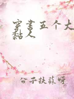 穿书五个大佬太黏人