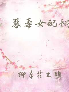 恶毒女配翻身后