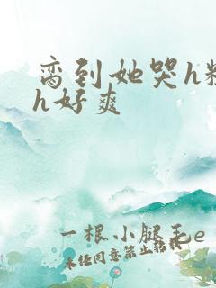 脔到她哭h粗话h好爽