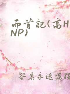 面首记(高H NP)