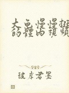 大龟慢慢挺进我的体内视频