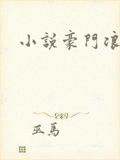 小说豪门浪荡史