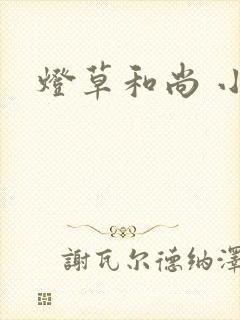 灯草和尚 小说