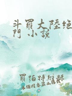 斗罗大陆绝世唐门 小说