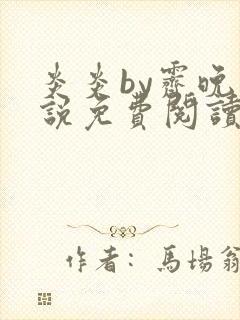 炎炎by霁晚小说免费阅读全文