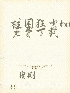 校园狂少txt免费下载