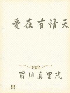 爱在有情天小说