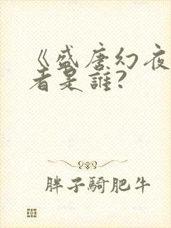 《盛唐幻夜》作者是谁?