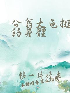 公翁大龟挺进我的身体