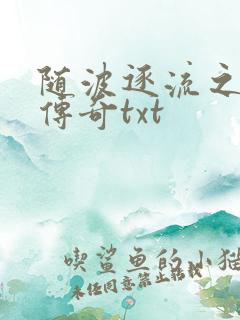 随波逐流之神龙传奇txt