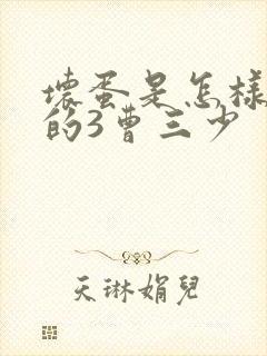 坏蛋是怎样炼成的3曹三少