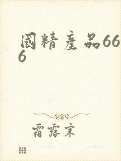 国精产品6666