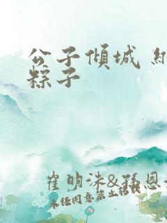 公子倾城 维和粽子