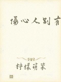 伤心人别有怀抱