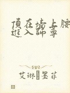 顶在墙上腰一沉进入师尊