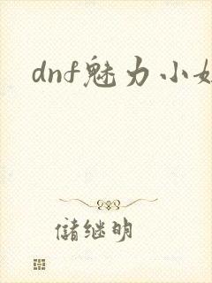 dnf魅力小妞