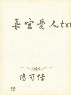 长官爱人txt