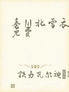 秦川北雪衣小说免费