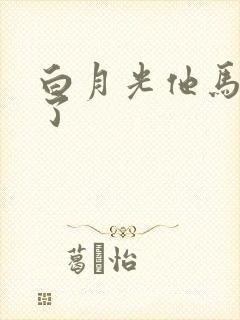 白月光他马甲掉了