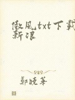 傲风txt下载新浪