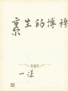 重生的博穆博果尔