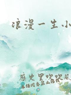 浪漫一生小说网