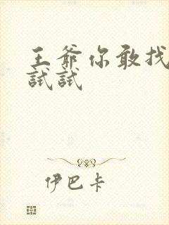 王爷你敢找小三试试