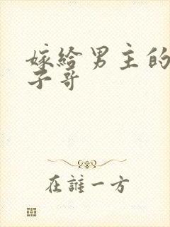 嫁给男主的病秧子哥