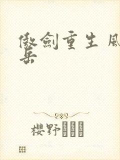 傲剑重生 风子岳