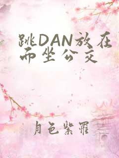 跳DAN放在里面坐公交